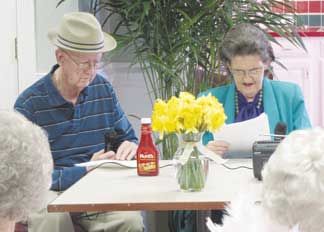 Dogwood Forest residents enjoy comedy skits