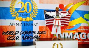 Local student crowned world karate champion in Norway