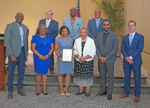 County commissioners recognize Goodwill’s 100th anniversary