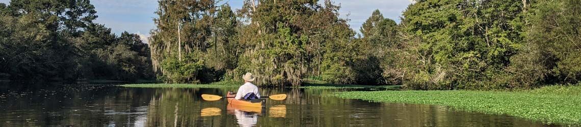 Learn how to paddle at Reed Bingham