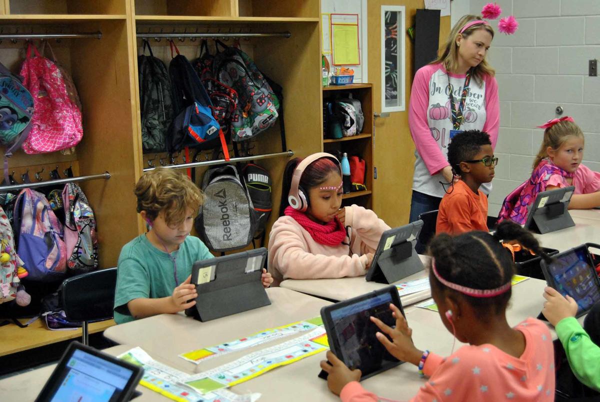 PHOTOS Pink Out Day at Timber Ridge Elementary School in Henry County