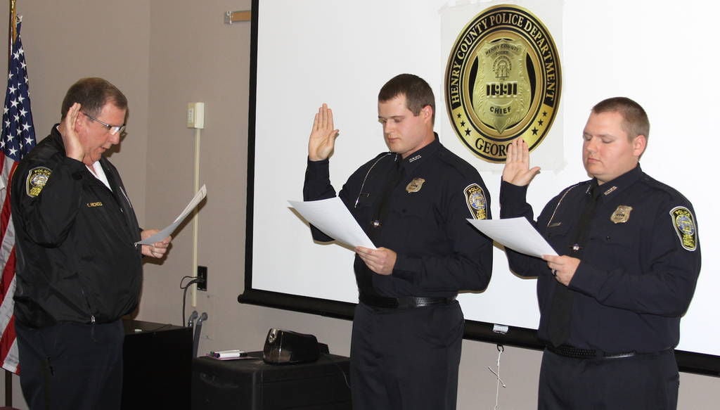 Henry County Police Department gains two new officers News