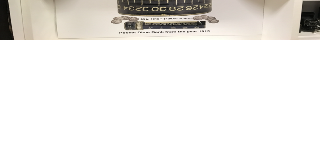 McDonough Camera Museum dime bank exhibit could be featured for