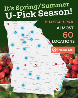 Local farms listed on Spring 2026 U-Pick Agritourism Map