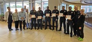 Piedmont Henry recognizes first responders who saved man's life