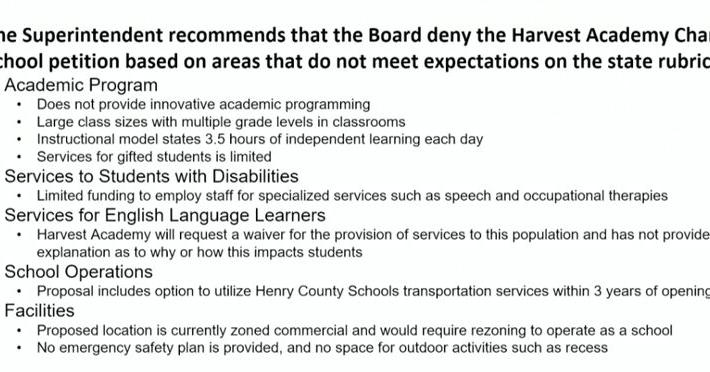 Henry County BOE denies charter school proposal | News | henryherald.com