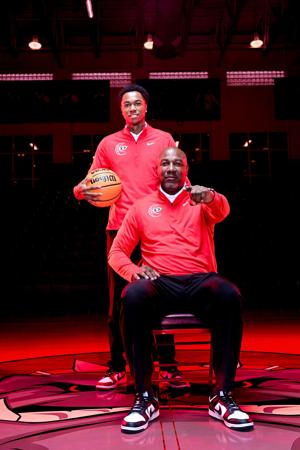Father and son duo strengthen bond through basketball