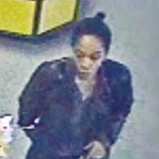 Woman sought in forgery case