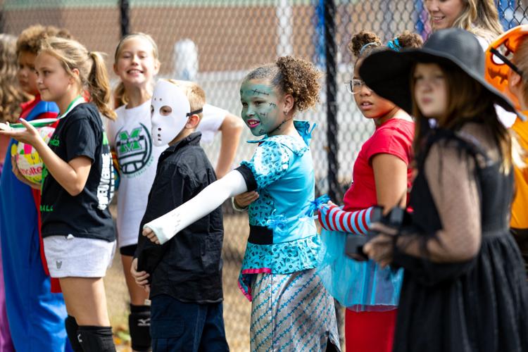 Southside students take Halloween practice run with school parade