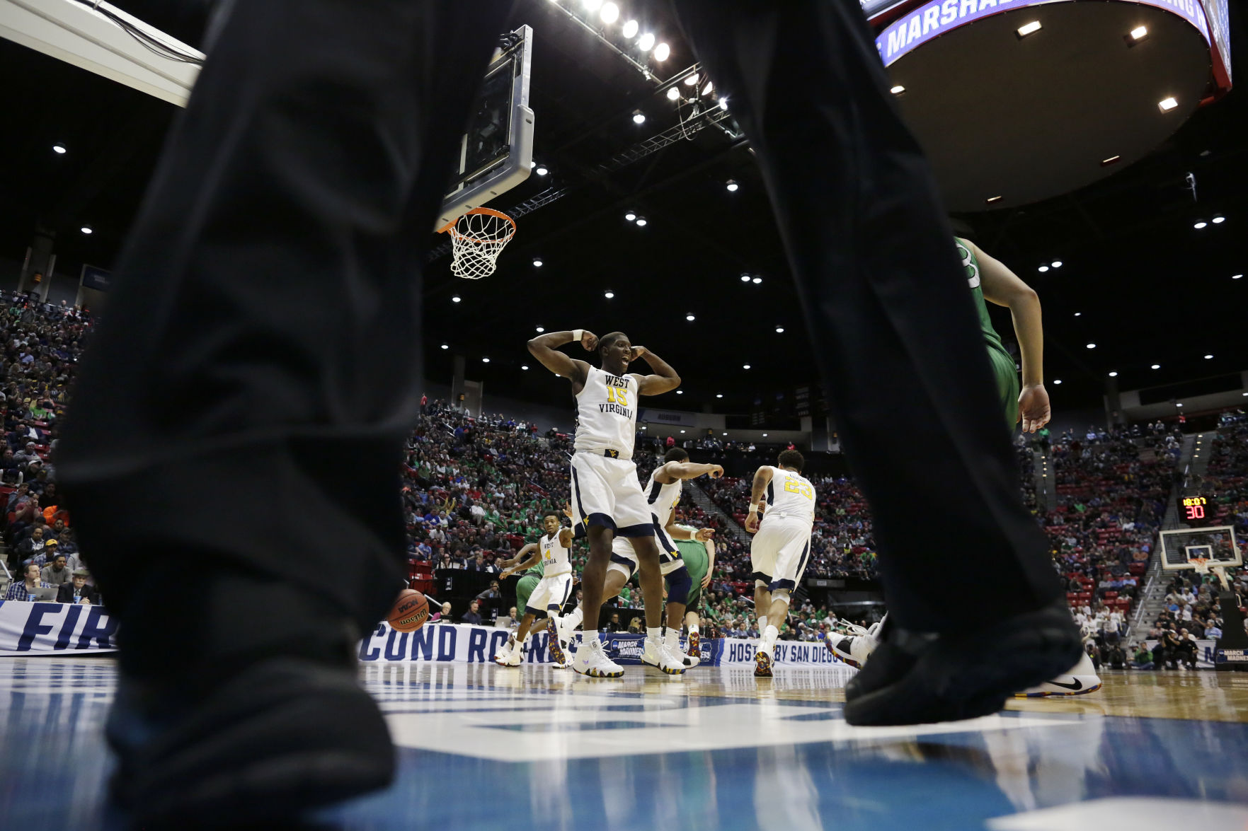 Photos: WVU Defeats Marshall 94-71 In NCAA Second Round | Photos ...