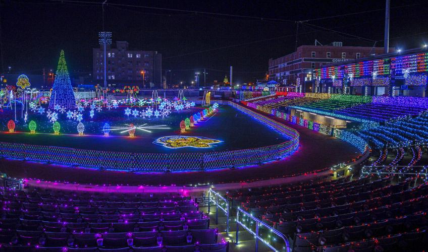 GoMart Park Light the Night Christmas lights