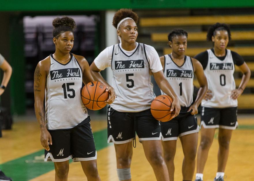 Photos Marshall Women S Basketball Practice Multimedia Herald Dispatch Com