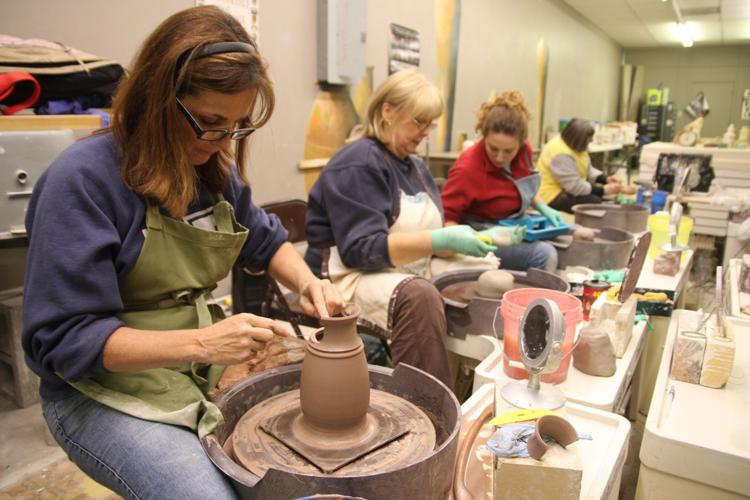 Gallery: Pottery class at L Style Salon | Photos News | herald-dispatch.com