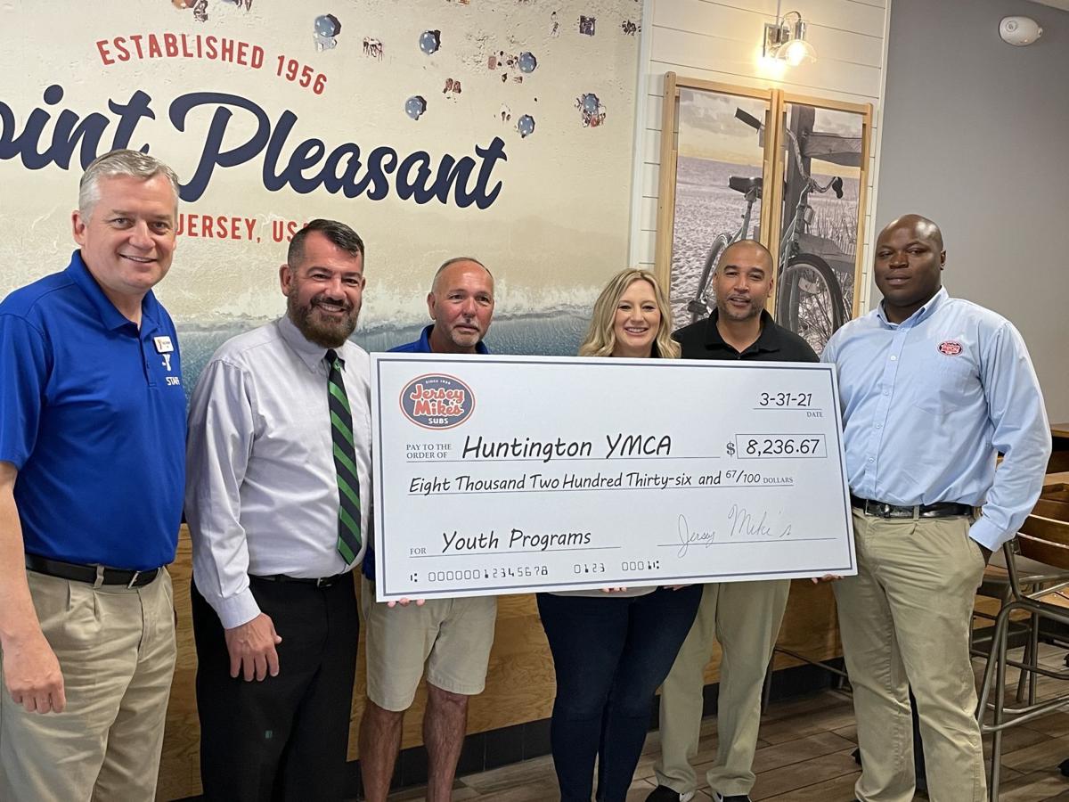 Local Jersey Mike S Makes Large Donation To Huntington Ymca News Herald Dispatch Com