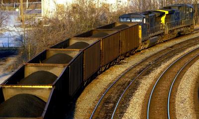 CSX coal train