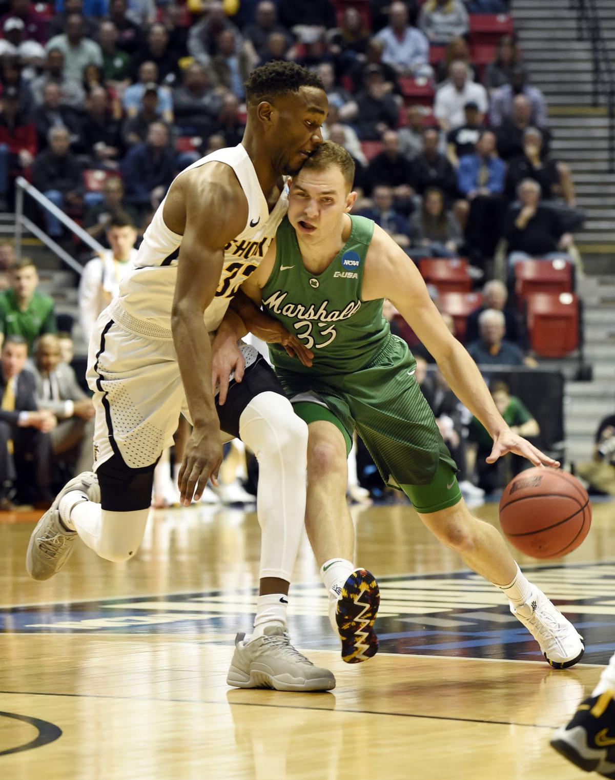 NCAA Marshall Wichita St Basketball