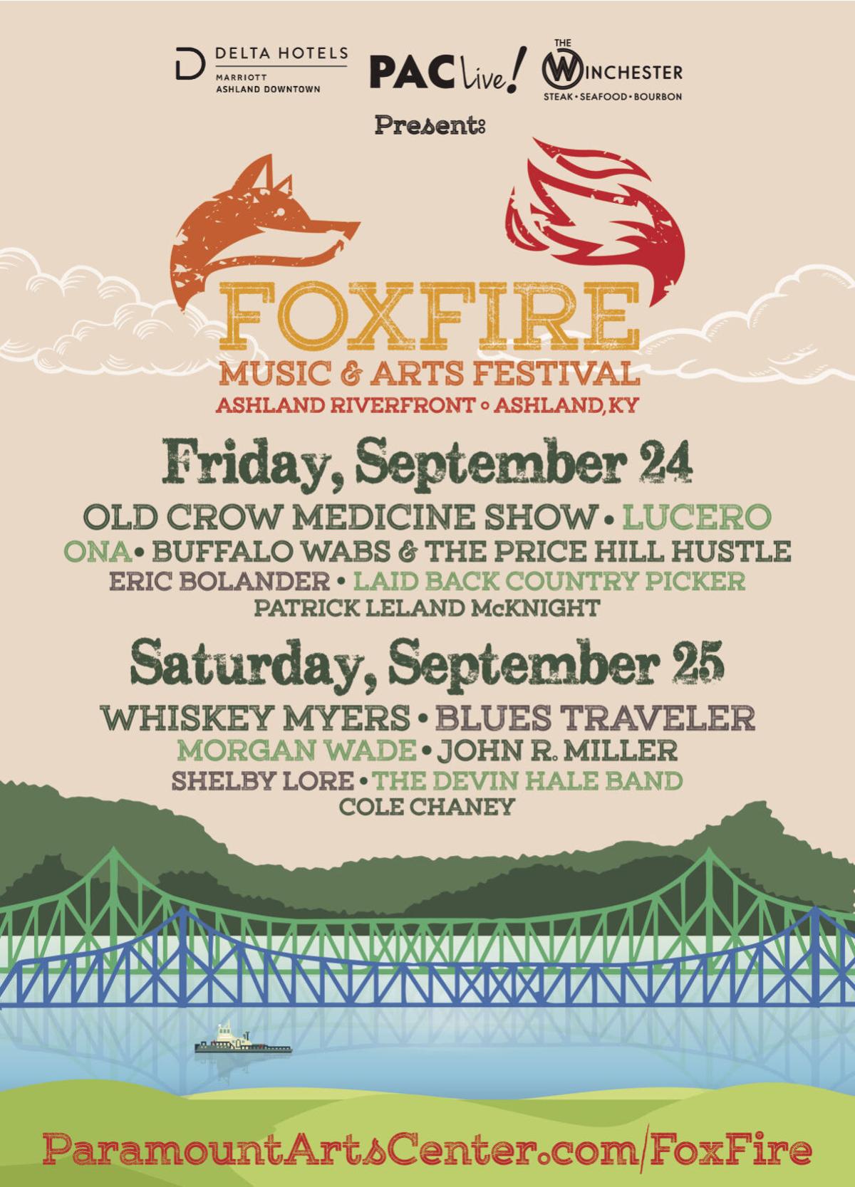 Autumn kicks into high gear with outdoor Foxfire Music Festival in