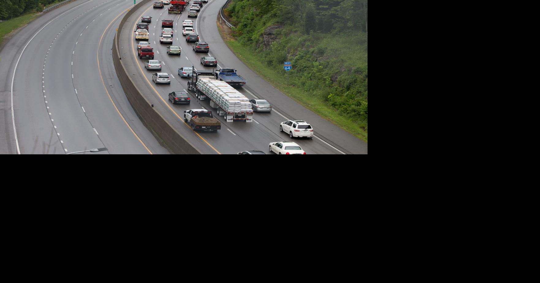 Single-vehicle accident closes eastbound lanes of I-64 | Recent News ...