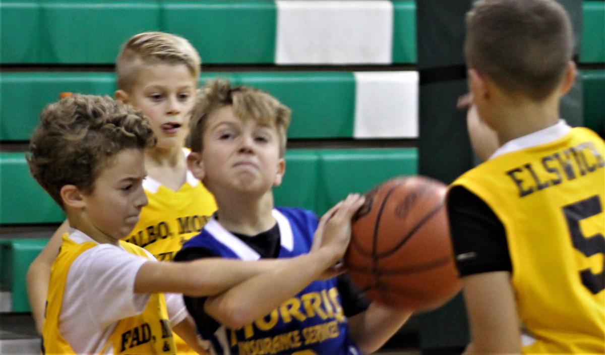 Winfield Youth League Basketball Action Putnam News Herald