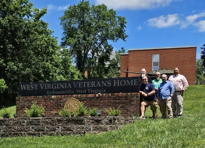Huntington Elks members donate washer and dryer sets to Veterans Home
