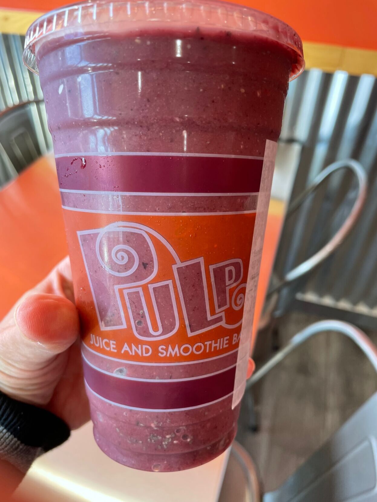 Pulp juice and outlet smoothie bar