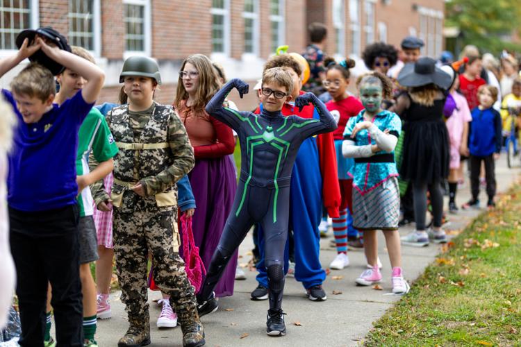 Southside students take Halloween practice run with school parade