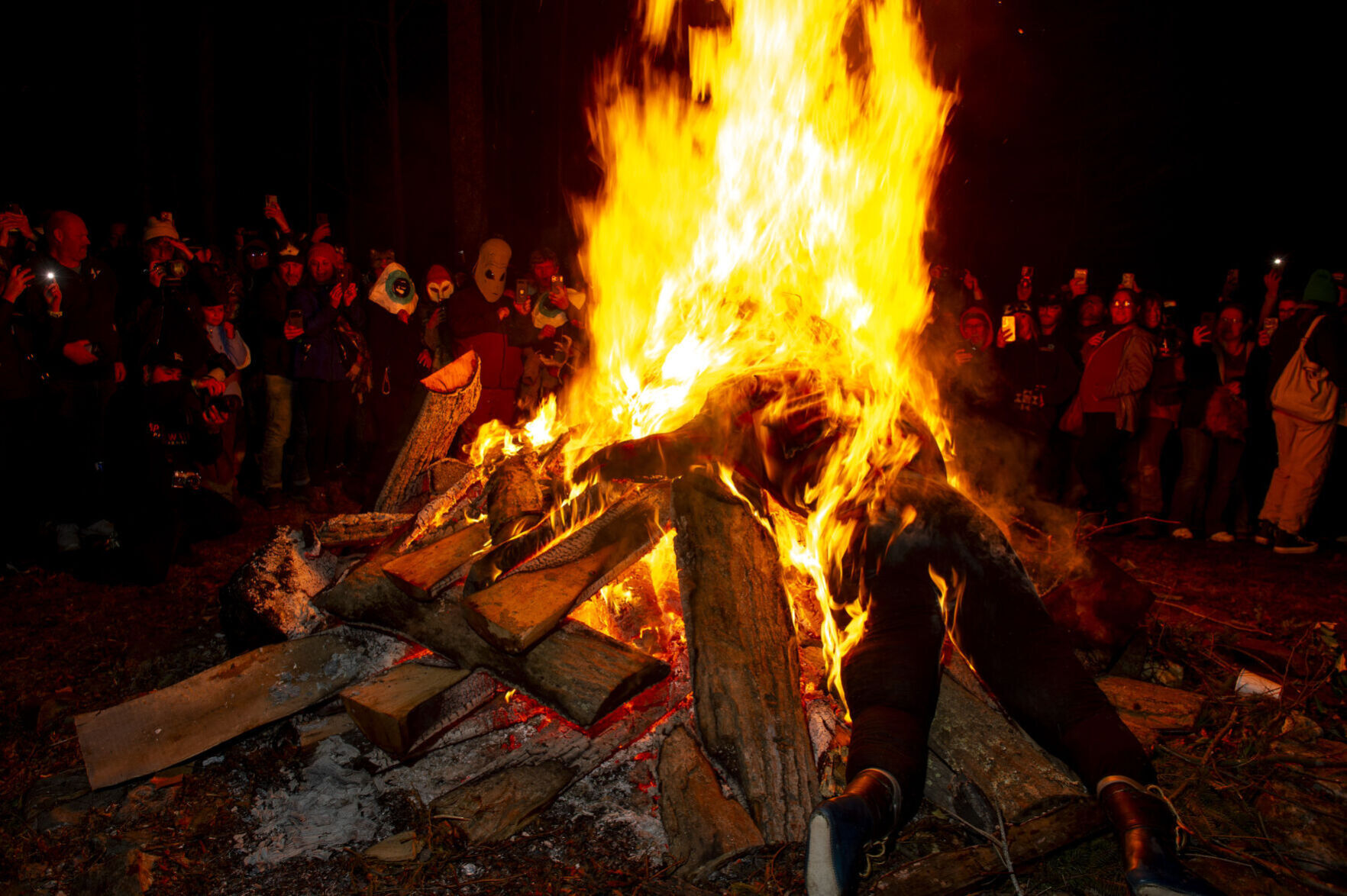 59th Fasnacht festival Helvetia, WV celebrates end of winter