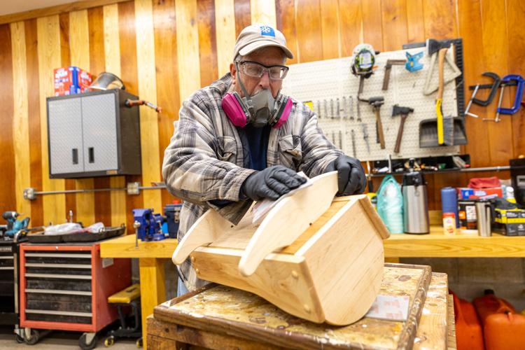 Valley Woodworkers club makes Christmas toys for children News