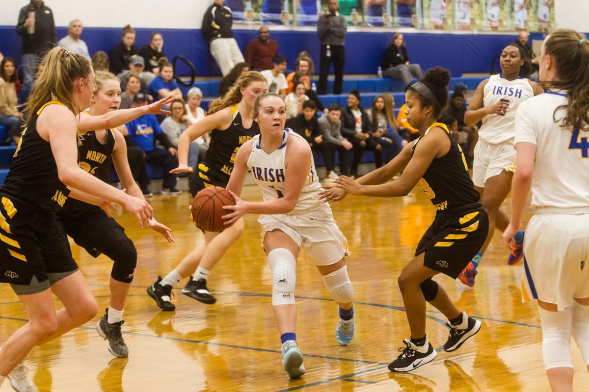 Irish Girls Hold Off North Allegheny 65 59 Sports Herald