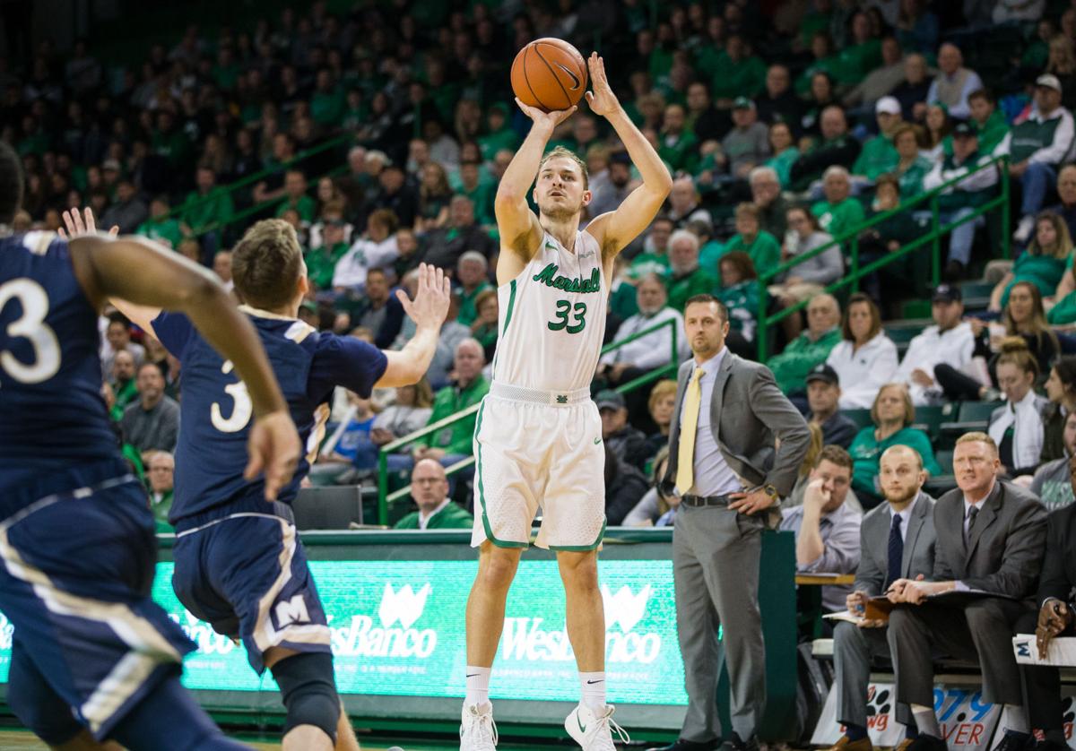Photos Marshall Defeats Mount St Mary S 98 75 Multimedia