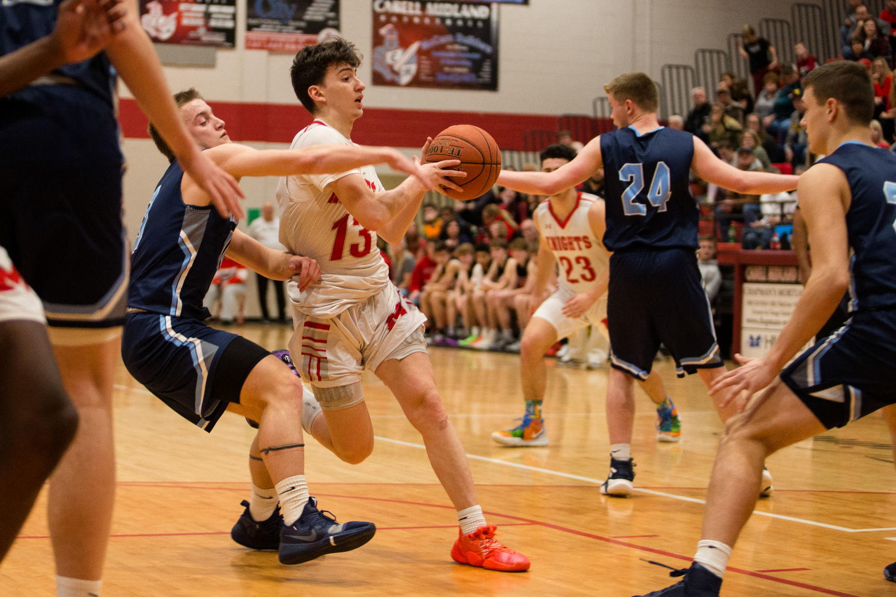 Photos: High School Basketball, Cabell Midland Boys Defeat Spring ...