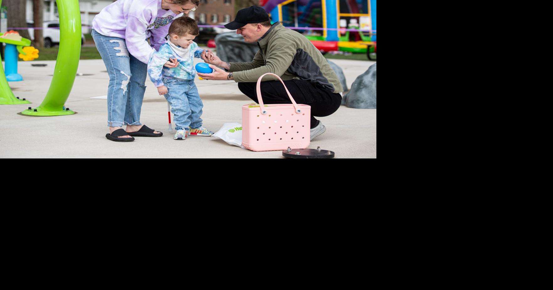 ‘Eggciting’ event: Adaptive egg hunt held for children with special ...