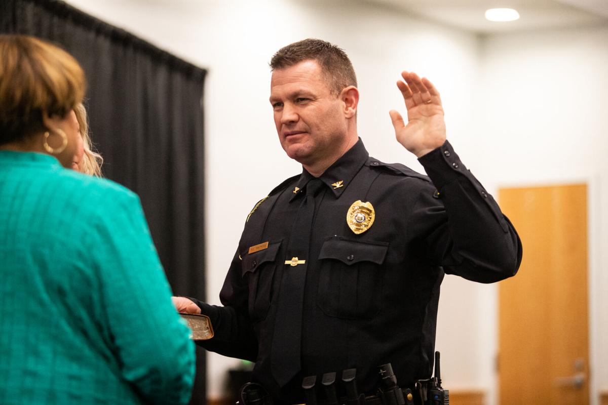 Watkins sworn in as new police chief News