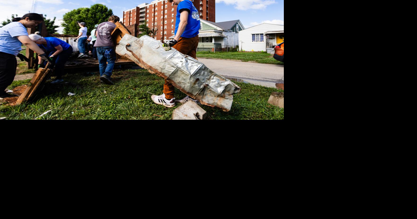 Photos: World Changers provides needed repairs to Guyandotte homes