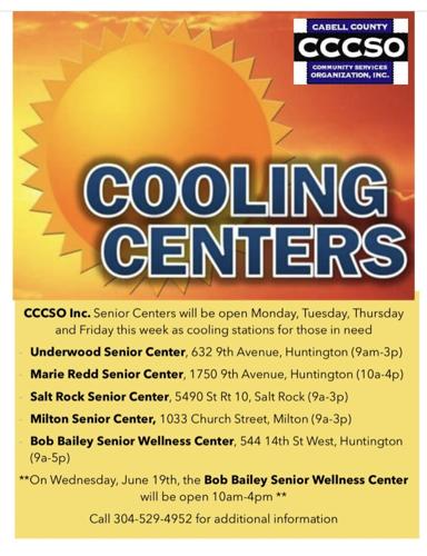 Cooling centers open in Huntington, WV during heat advisory | News ...