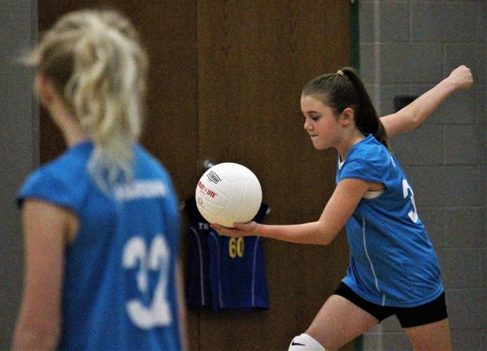 Indoor volleyball action Putnam News