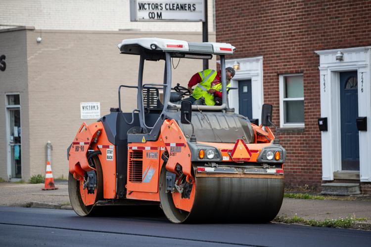 Street paving continues throughout Huntington News