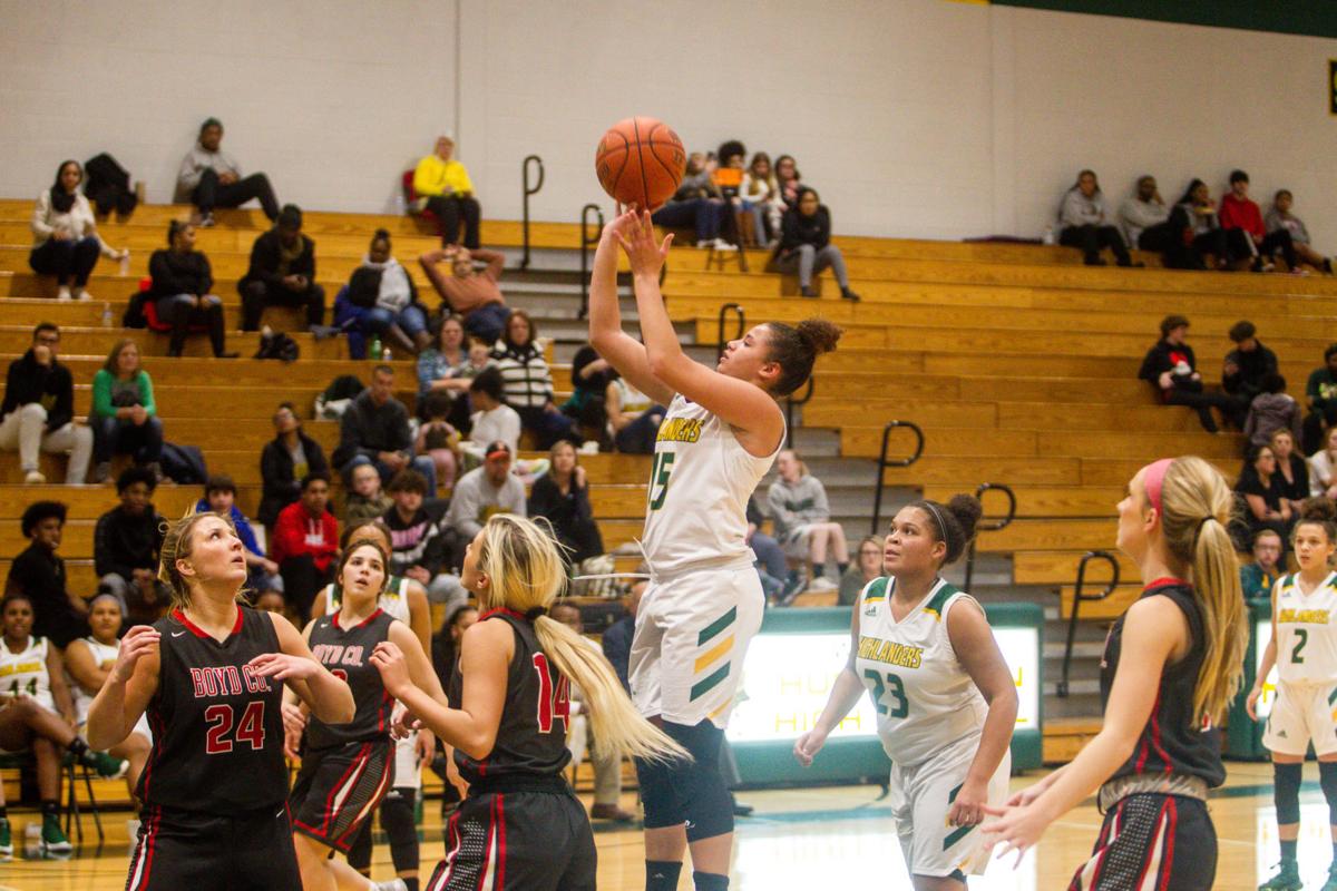 Photos Huntington High Girls Basketball Team Takes On Boyd County