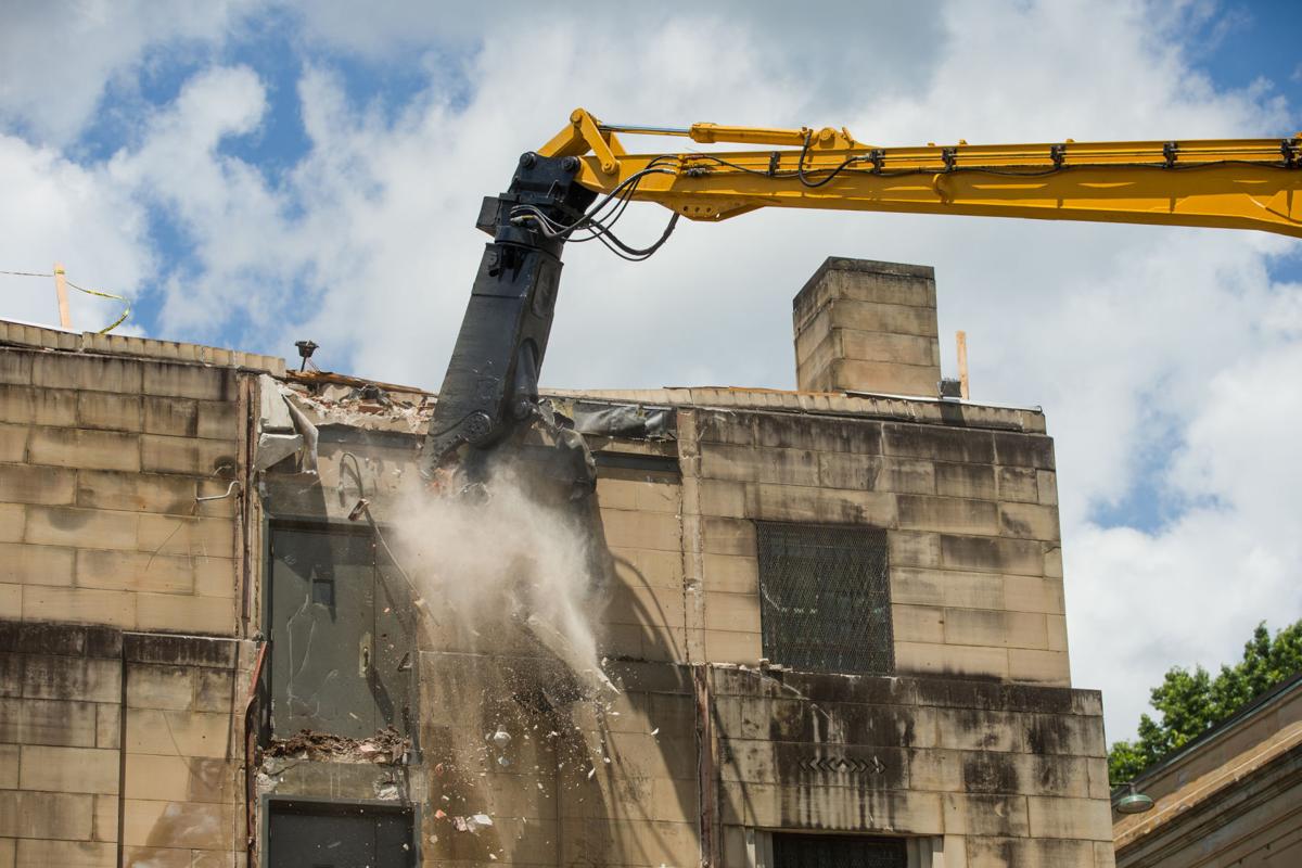 Demolition of Cabell jail begins News