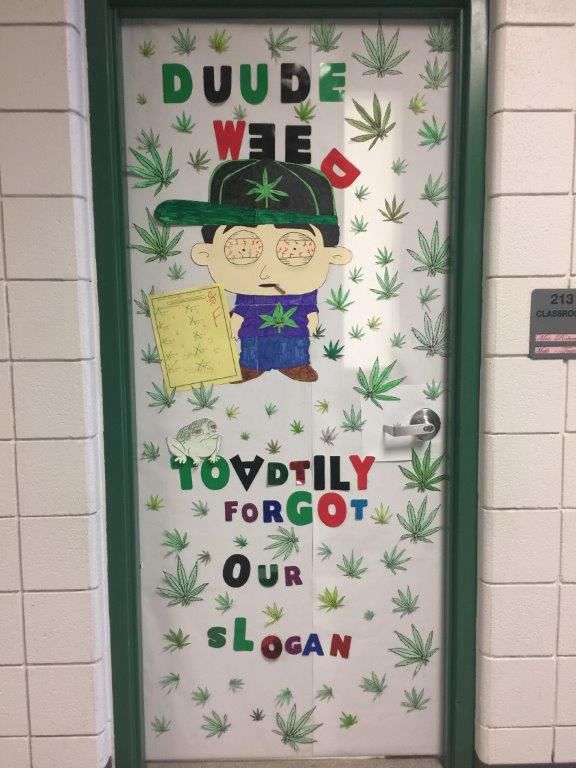 Students Close Door On Marijuana With Decorating Contest Putnam