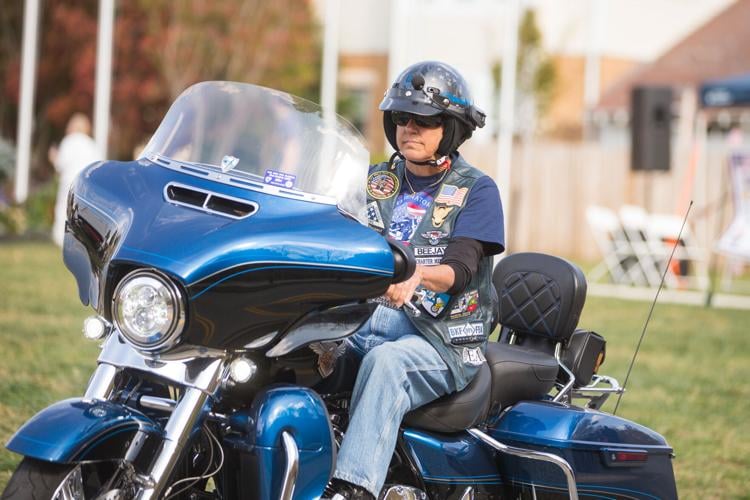 Annual ride for fallen service heroes visits memorial in Huntington ...