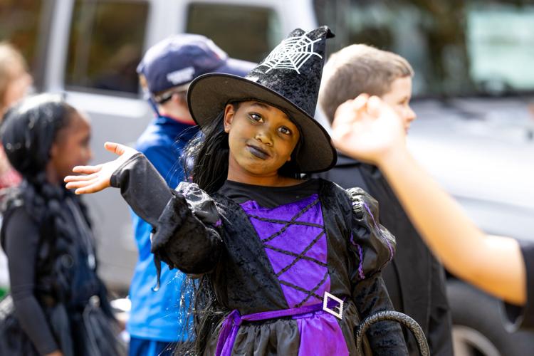Southside students take Halloween practice run with school parade