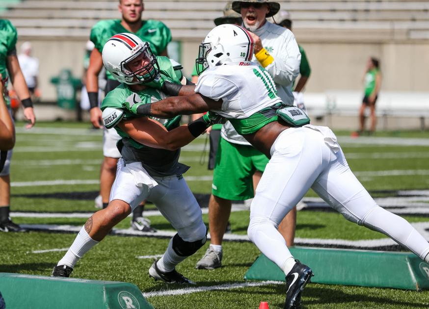 Photos Marshall football practice Multimedia herald