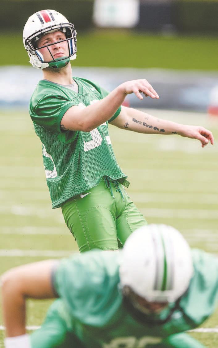 Herd S Rohrwasser Finding His Footing Herald Dispatch Com