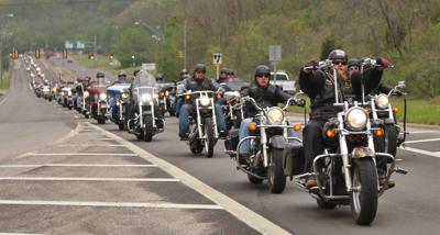 What is a biker poker run
