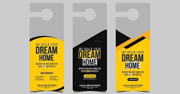What Makes Creative Door Hangers Effective for Promoting Real Estate Listings