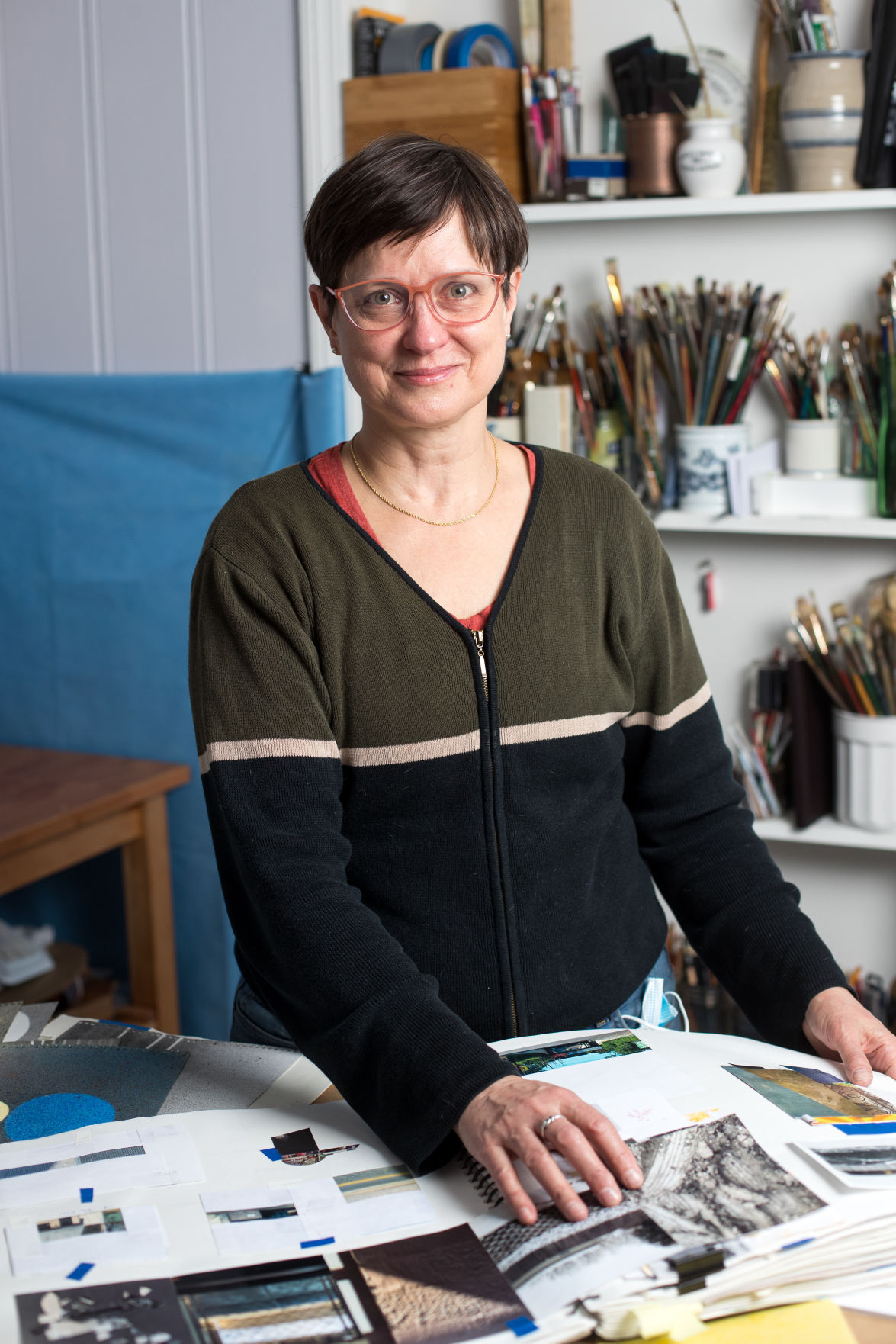 Solo art exhibit by Drinko Fellow Sandra Reed open in Smith Hall ...