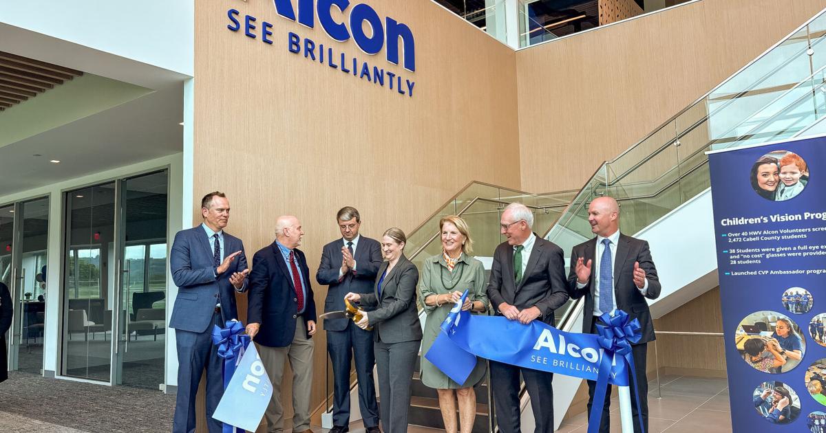 Alcon cuts ribbon on $60 million expansion | Business | herald-dispatch.com