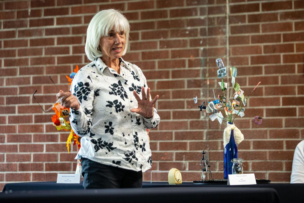 Photos Ceredo Wellness Center "life bouquet" art event Multimedia