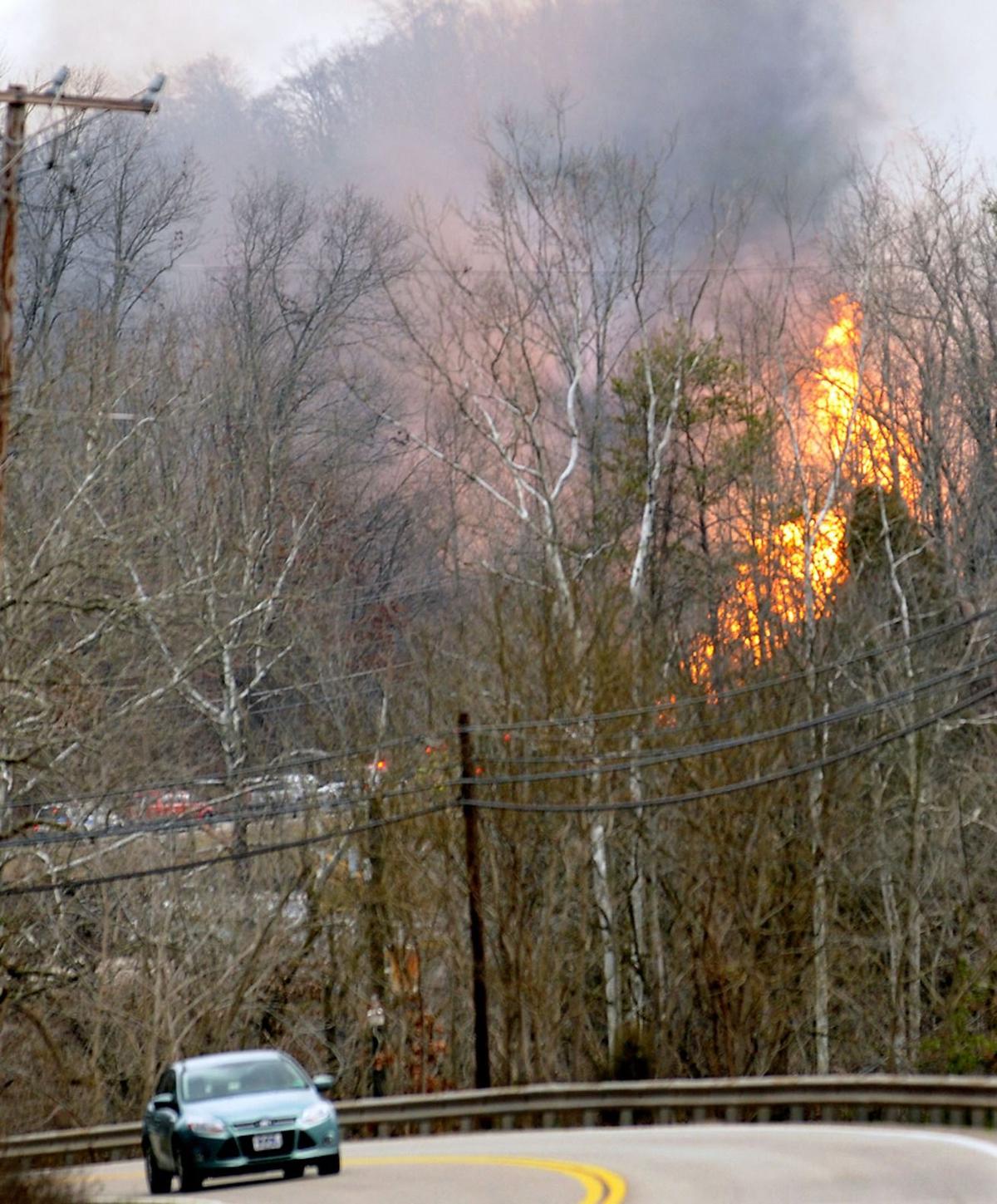 Gallery Gas line explosion in Sissonville, W.Va. Photos News
